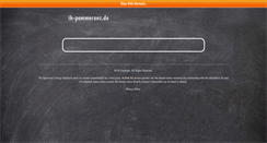Desktop Screenshot of ib-pommeranz.de